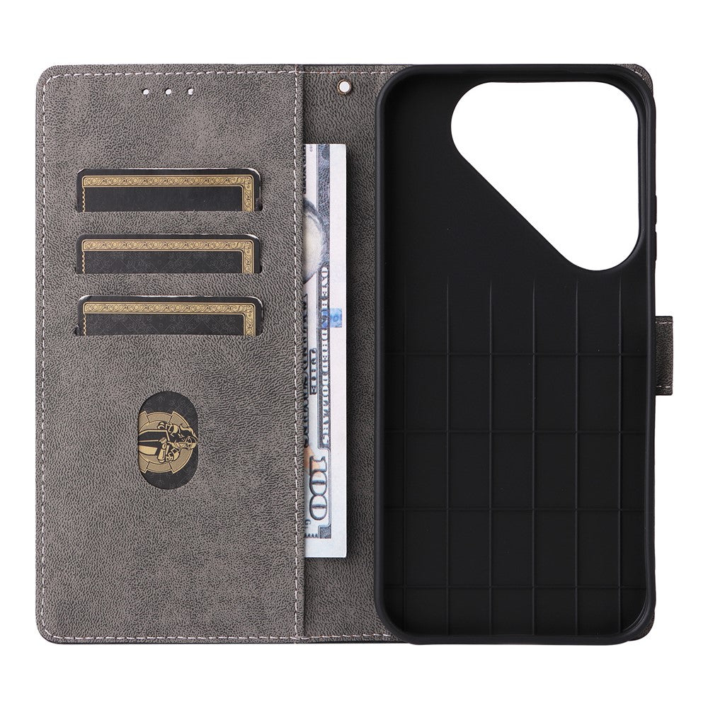 For Huawei Pura 90 Case Wallet RFID Blocking PU Leather Phone Cover Stand with Strap