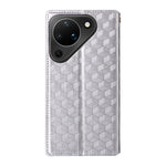 For Huawei Pura 90 Case Wallet Rhombus Imprinted PU Leather Phone Cover