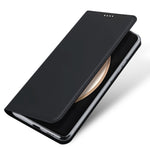 DUX DUCIS for Samsung Galaxy S26 FE Case Skin Pro Series Leather Stand Cover Card Holder