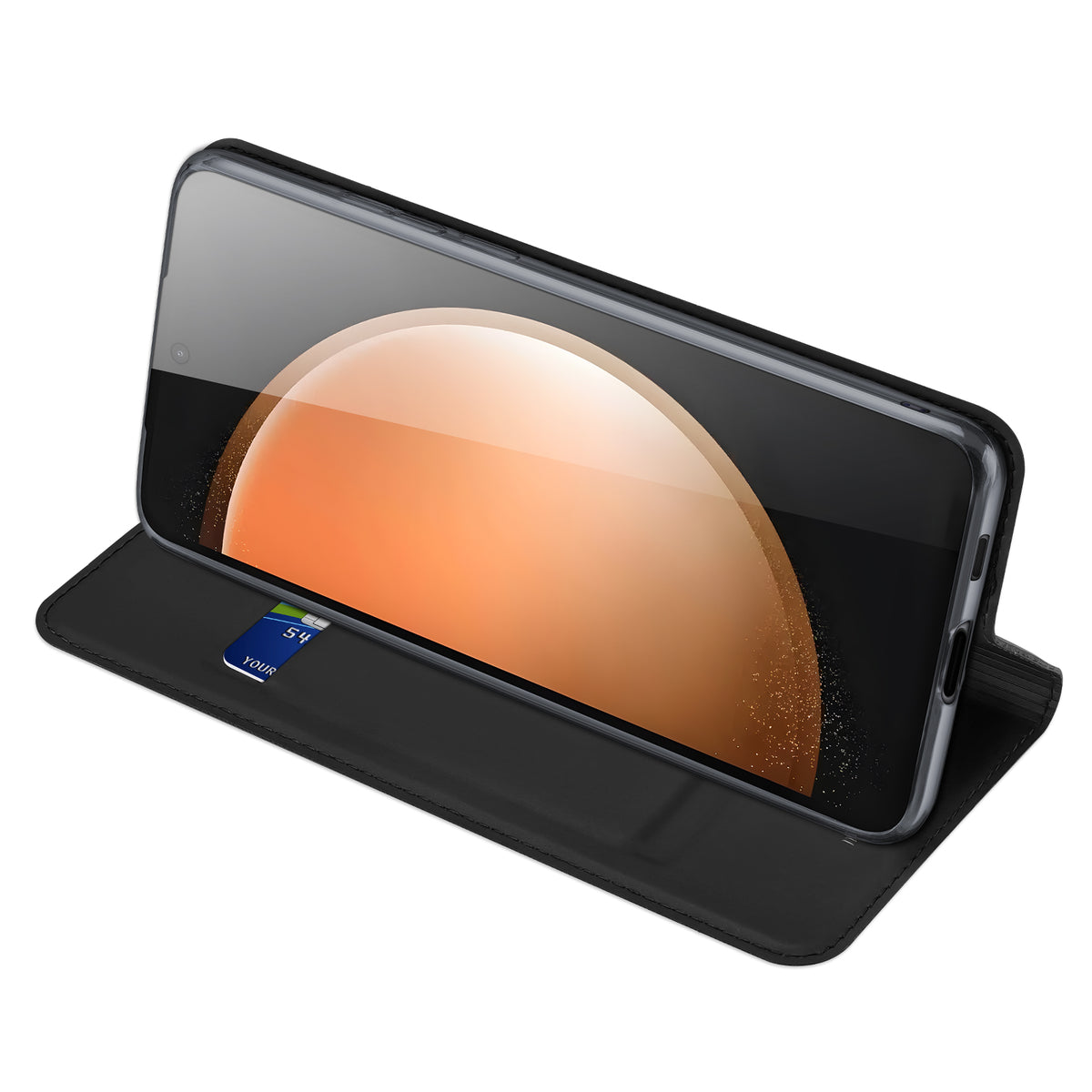 DUX DUCIS for Samsung Galaxy S26 FE Case Skin Pro Series Leather Stand Cover Card Holder