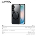 DUX DUCIS for Samsung Galaxy S26 FE Aimo Series Magnetic Case PC + TPU Clear Back Phone Cover (REACH Certification)
