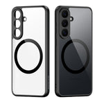 DUX DUCIS for Samsung Galaxy S26 FE Aimo Series Magnetic Case PC + TPU Clear Back Phone Cover (REACH Certification)