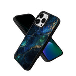 EYCASE til iPhone 15 Pro Magnetisk Cover Marmor Mønster TPU + Akryl Stødsikkert Telefoncover