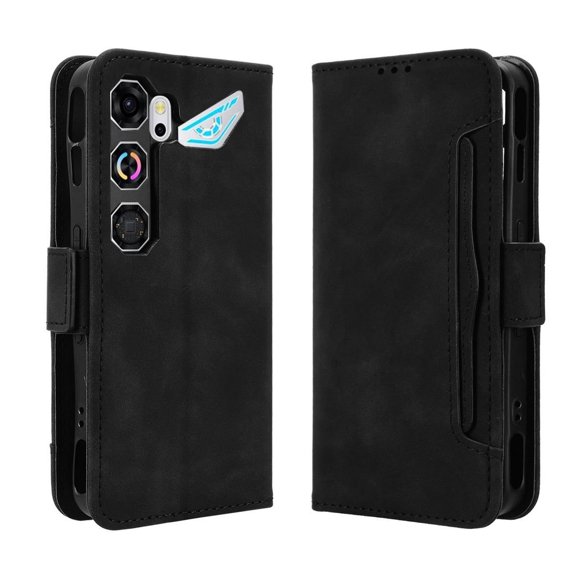 Til ZTE nubia Neo 5 GT 5G Læder Cover Telefon Pung Etui med Flere Kortlommer