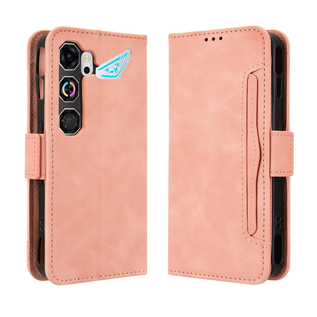 Til ZTE nubia Neo 5 GT 5G Læder Cover Telefon Pung Etui med Flere Kortlommer