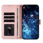 For Samsung Galaxy A27 5G Case Glitter Butterfly Zipper Pocket Stand Leather Phone Cover with Hand Strap / Shoulder Strap