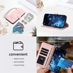 For Samsung Galaxy A27 5G Case Glitter Butterfly Zipper Pocket Stand Leather Phone Cover with Hand Strap / Shoulder Strap