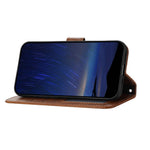 For Samsung Galaxy A27 5G Case Zipper Pocket Leather Phone Cover with Crossbody Shoulder Strap
