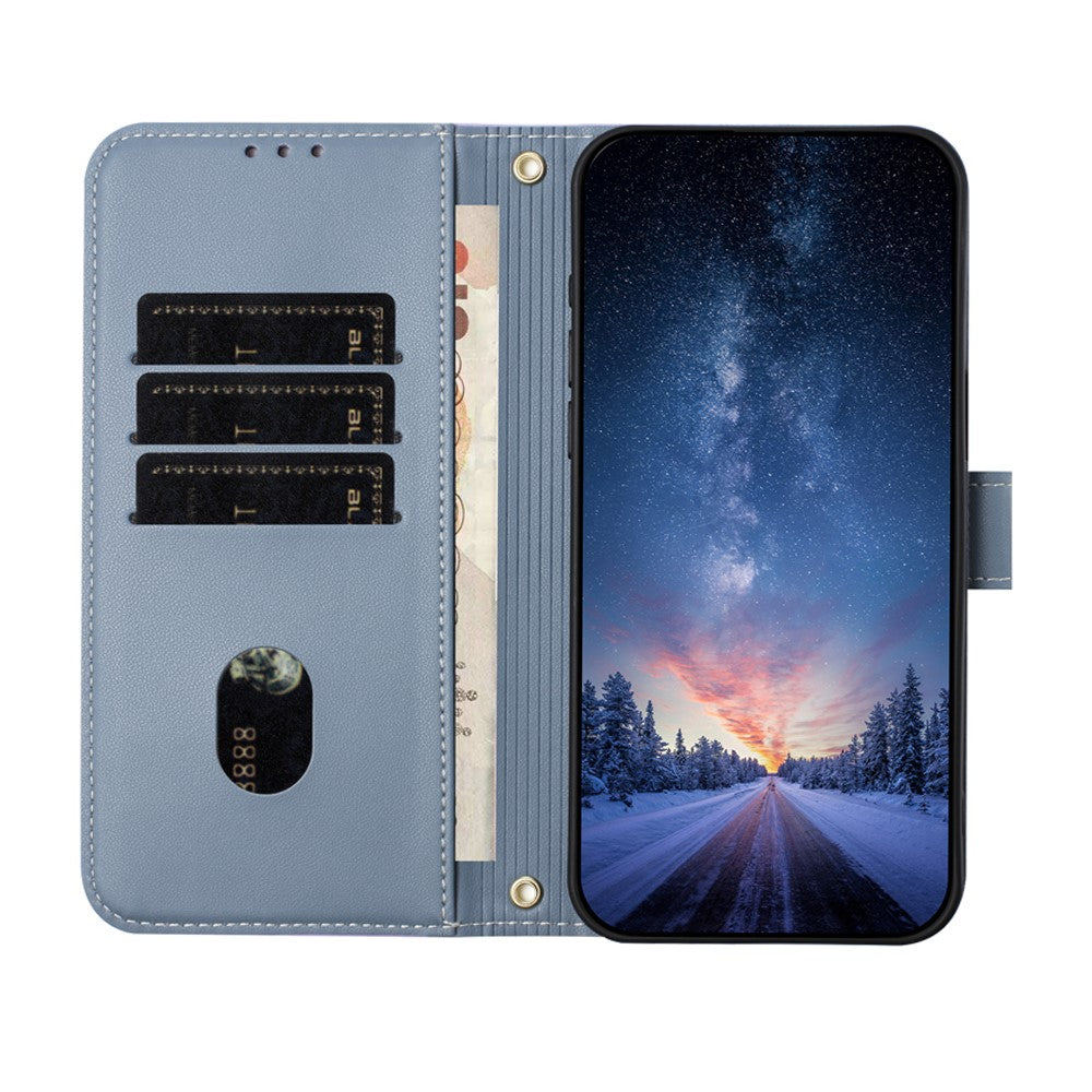 For Xiaomi Redmi Turbo 5 Max 5G Case Bowknot Decor Wallet Leather Phone Cover with Wrist Strap / Shoulder Strap