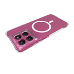 WANLONFENG för Motorola Moto G37 5G / Motorola Moto G47 5G TM1-serien 2,0 mm magnetiskt skal genomskinligt TPU-bakstycke