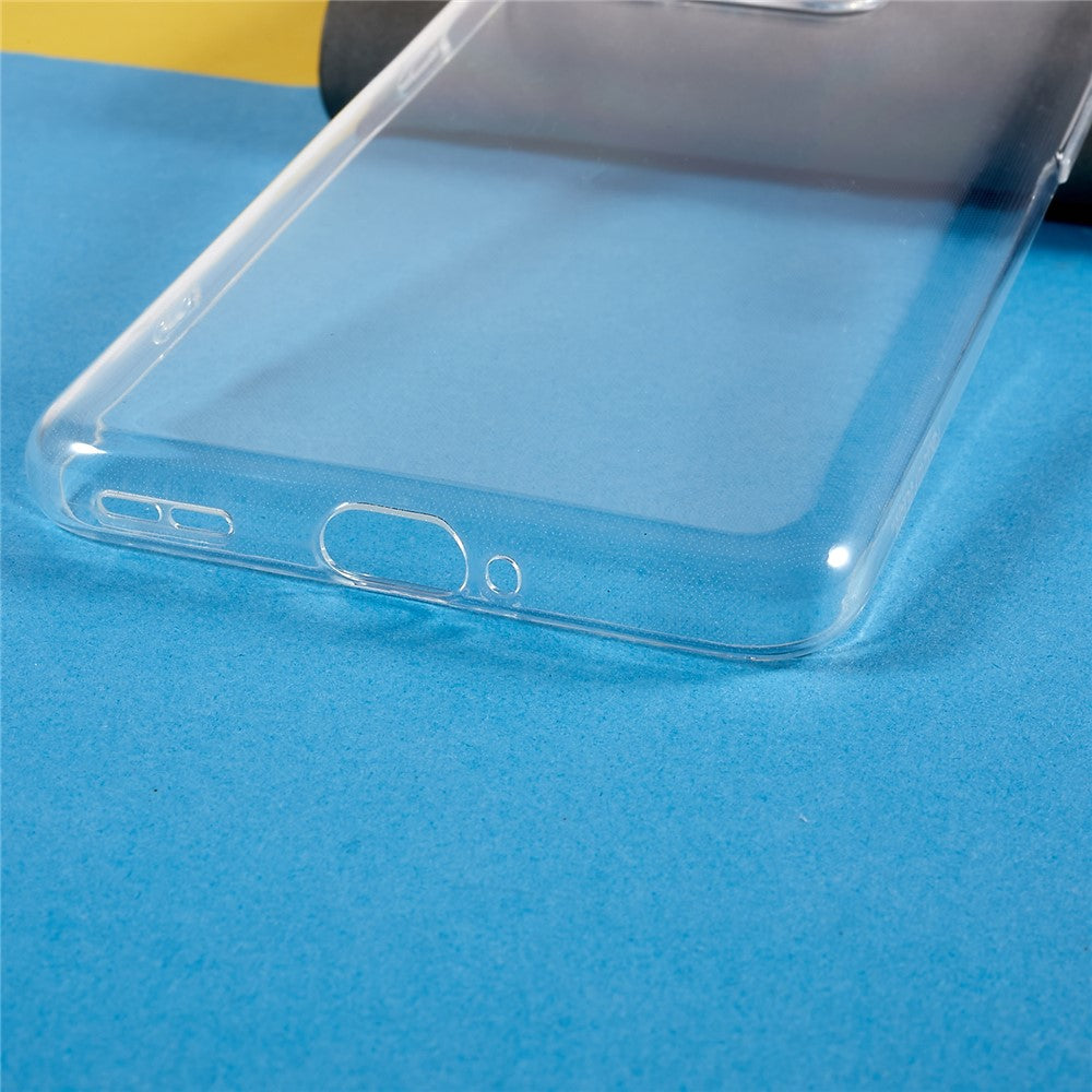 Fallskyddande mjukt TPU-mobilskal för OnePlus 10 Pro 5G, anti-gulning, ultratunt transparent smartphoneskal