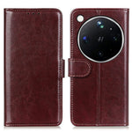 For Oppo Find X9 Ultra 5G Case Crazy Horse Texture PU Leather Phone Stand Cover