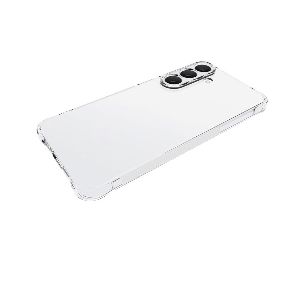 WANLONFENG til Samsung Galaxy S26 FE TM Series Gennemsigtigt TPU Cover 2,0 mm Telefonbagside
