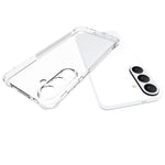 WANLONFENG til Samsung Galaxy S26 FE TM Series Gennemsigtigt TPU Cover 2,0 mm Telefonbagside