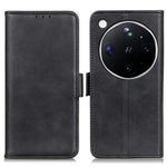 For Oppo Find X9 Ultra 5G Case Stand Cowhide Texture PU Leather Phone Cover