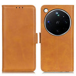 For Oppo Find X9 Ultra 5G Case Stand Cowhide Texture PU Leather Phone Cover