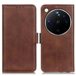 For Oppo Find X9 Ultra 5G Case Stand Cowhide Texture PU Leather Phone Cover