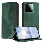 For Xiaomi 17 Max Phone Cover Skin-touch Feel Leather Wallet Case with Stand