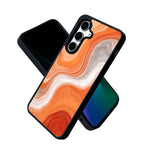 EYCASE for Samsung Galaxy S25+ Magnetic Case Marble Pattern TPU + Acrylic Shockproof Phone Cover