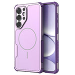 For Samsung Galaxy S26+ Magnetic Case Shockproof Airbag PC+TPU Phone Cover