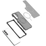 For Samsung Galaxy S26+ Magnetic Case Shockproof Airbag PC+TPU Phone Cover