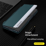 For Samsung Galaxy Z Fold8 Ultra Case Stand Leather Phone Cover with Pen Holder