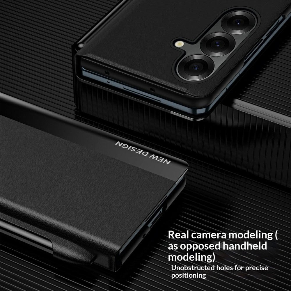 For Samsung Galaxy Z Fold8 Ultra Case Stand Leather Phone Cover with Pen Holder