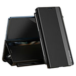 For Samsung Galaxy Z Fold8 Ultra Case Stand Leather Phone Cover with Pen Holder