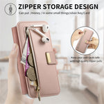 For Samsung Galaxy S25 Edge Case RFID Blocking Detachable Magnetic Leather Phone Cover with Ring Holder