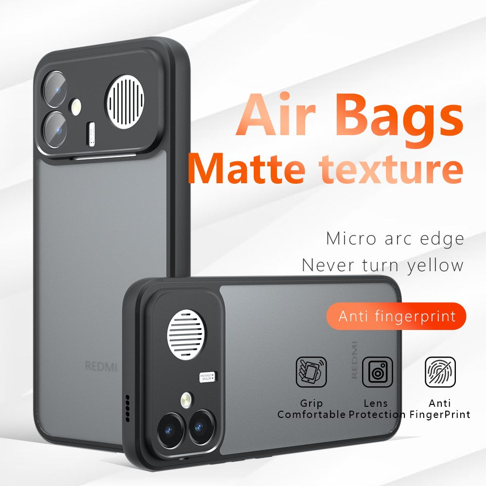 For Xiaomi Redmi K90 Max 5G Case Skin-Touch TPU + PC Matte Phone Back Cover