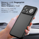 For Xiaomi Redmi K90 Max 5G Case Skin-Touch TPU + PC Matte Phone Back Cover