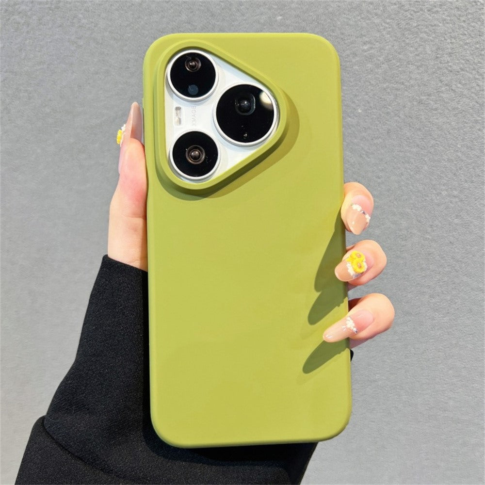 Huawei Pura 90 Pro-skal hudvänligt flytande silikon + PC-mobilskal