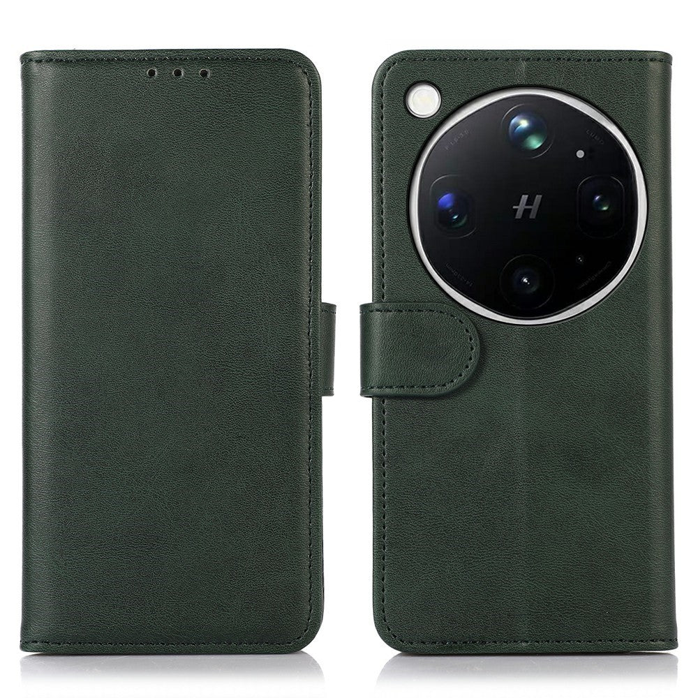 For Oppo Find X9 Ultra 5G Case Cowhide Texture Leather Wallet Phone Cover with Stand