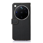 KHAZNEH For Oppo Find X9 Ultra 5G Case RFID Blocking Wallet Litchi Texture PU Leather Phone Cover with Strap
