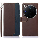 KHAZNEH For Oppo Find X9 Ultra 5G Case RFID Blocking Wallet Litchi Texture PU Leather Phone Cover with Strap