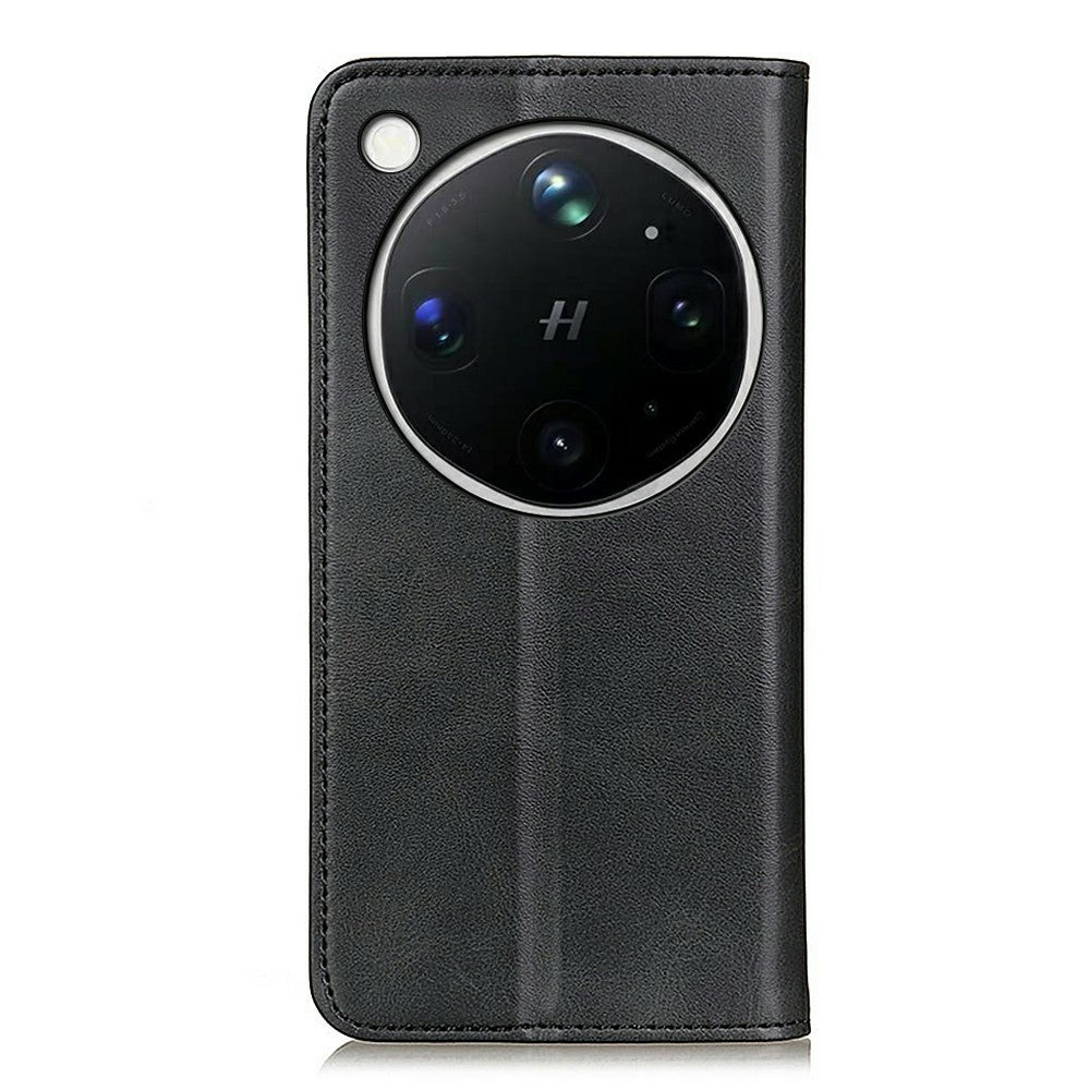 For Oppo Find X9 Ultra 5G Case Cowhide Texture Split Leather Flip Wallet Phone Cover