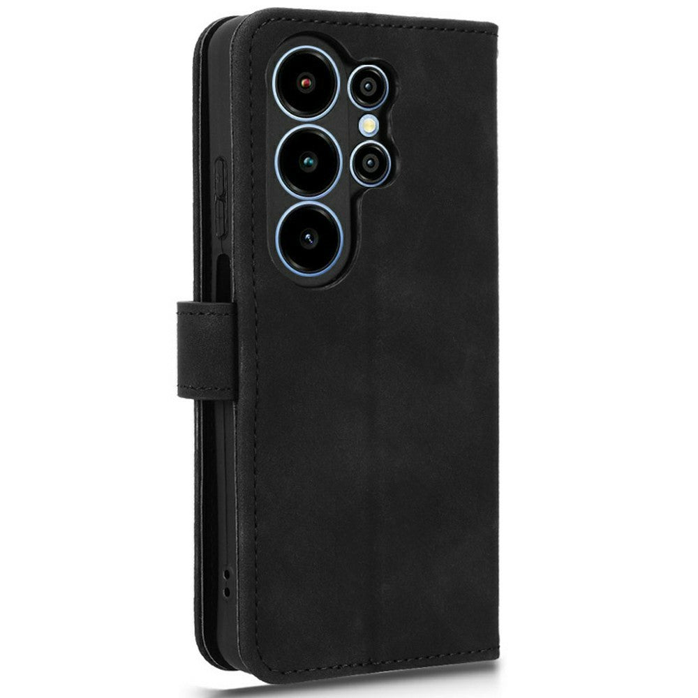 For Blackview Wave 10 Leather Case Skin Feel Anti Drop Wallet Stand Flip Phone Cover