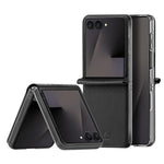 DUX DUCIS for Samsung Galaxy Z Flip8 Case  Bril Series Leather+PC Phone Cover