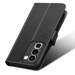 For Realme C100x 4G / C100 4G Leather Wallet Case with Strap Diamond Texture Phone Cover
