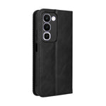 For Realme C100x 4G / C100 4G Leather Case Wallet Stand Retro Texture Phone Cover