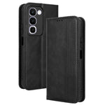 For Realme C100x 4G / C100 4G Leather Case Wallet Stand Retro Texture Phone Cover