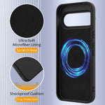 Til Google Pixel 11 Pro magnetisk etui anti-drop flydende silikone telefoncover med snor