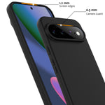 Til Google Pixel 11 Magnetisk Etui Anti-Drop Flydende Silikone Telefoncover med Snor