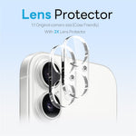 NORTHJO For iPhone 16 Plus Case with Magnetic Stand Compatible with MagSafe Translucent Matte Shockproof Phone Cover with 2Pcs Tempered Glass Protector + 2Pcs Lens Film