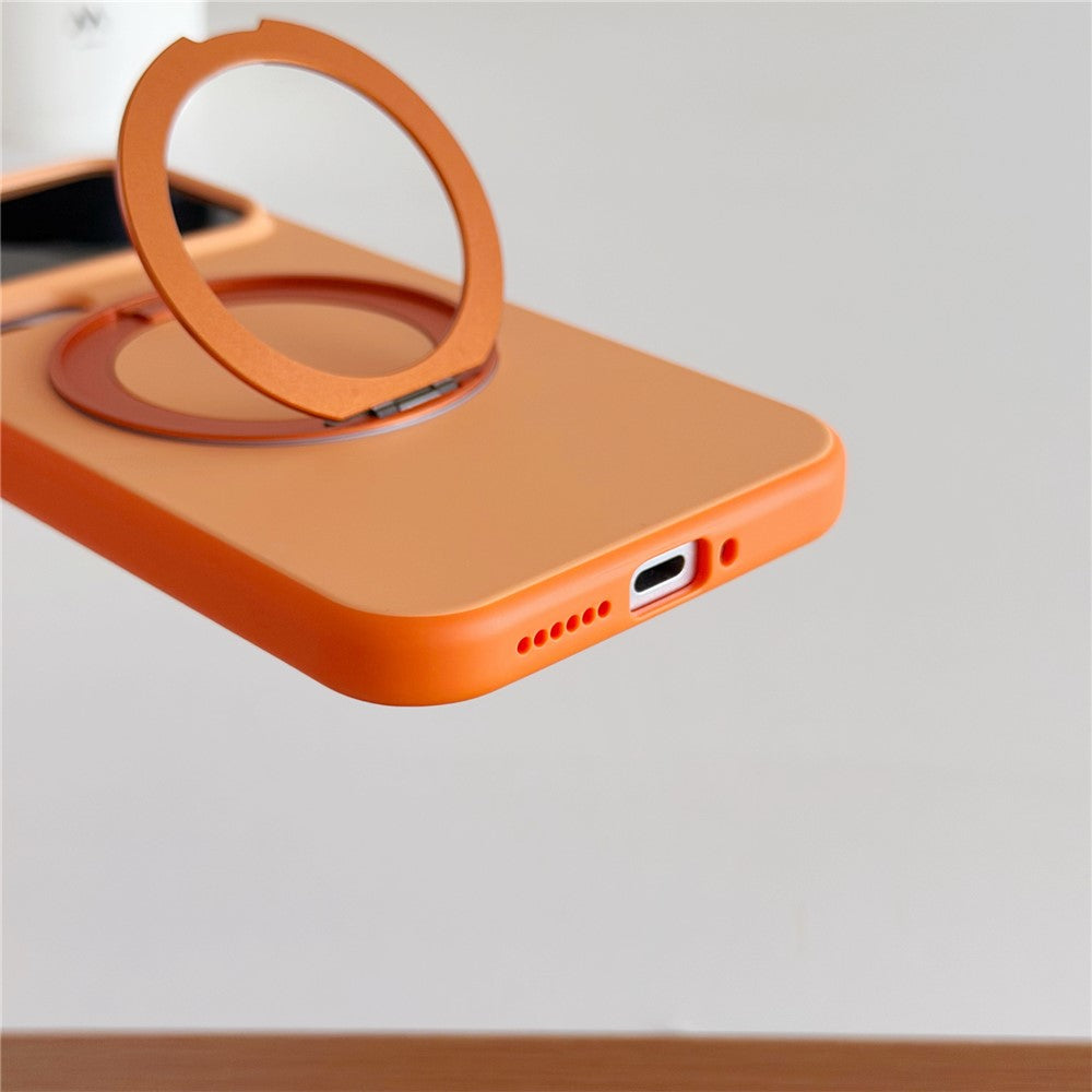 For Xiaomi 17 Pro Max Magnetic Case 2-in-1 Dual Color Shockproof Cover with 360° Rotating Ring Kickstand