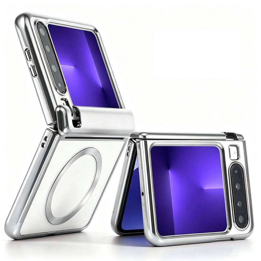 For Huawei Pura X Case Magnetic Rotating Kickstand Clear PC Phone Cover
