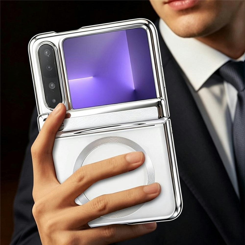 For Huawei Pura X Case Magnetic Rotating Kickstand Clear PC Phone Cover
