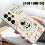 For Samsung Galaxy S26 Ultra Magnetic Case Cute Astronaut Pattern Shockproof TPU Phone Cover