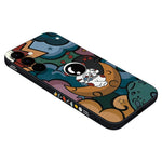 For Samsung Galaxy A56 5G Case Cartoon Rocket Astronaut Pattern TPU Protective Phone Cover