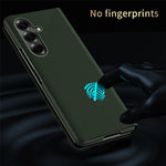 For Samsung Galaxy Z Fold8 Ultra Case Aramid Fiber Texture Leather + PC Stand Phone Cover